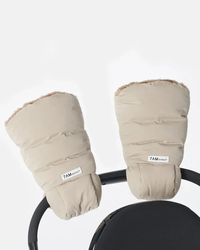 7 A.M. Enfant Warmmuffs – Cappuccino
