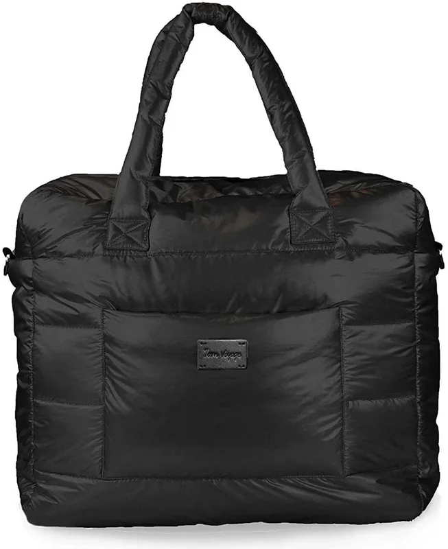 7 A.M. Plaza Diaper Bag – Black