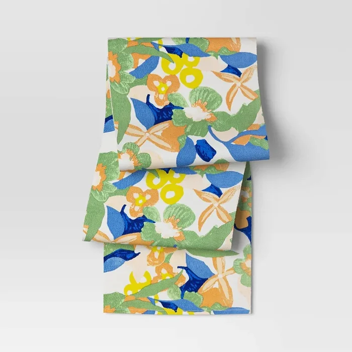 72″x14″ Floral Table Runner