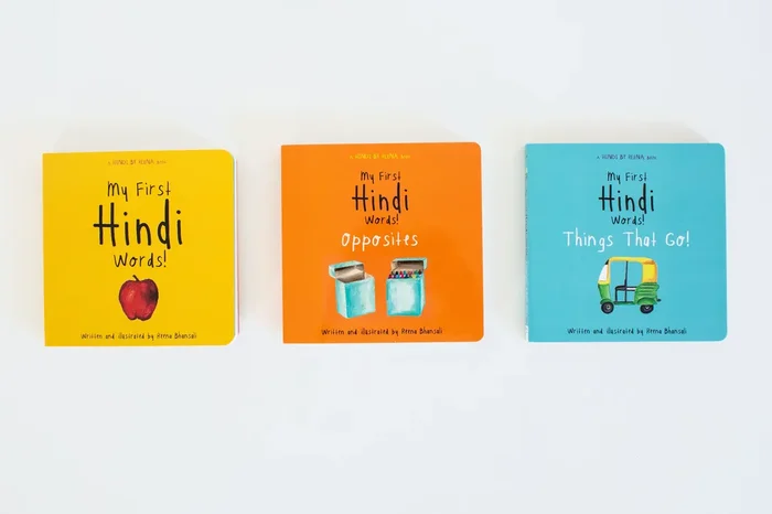 “my First Hindi Words! ” Board Book Gift Set