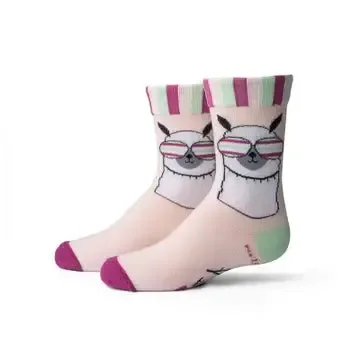 “No Drama Llama ” Kid’s Printed Socks