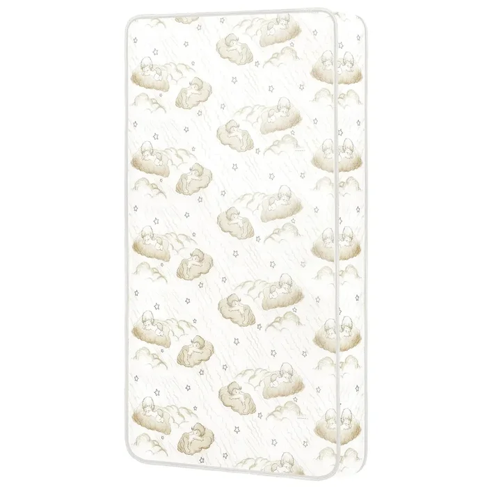 88 Coil Spring Crib and Toddler Bed Mattress Brown