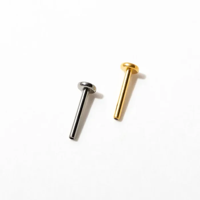 8mm Flat Back Posts