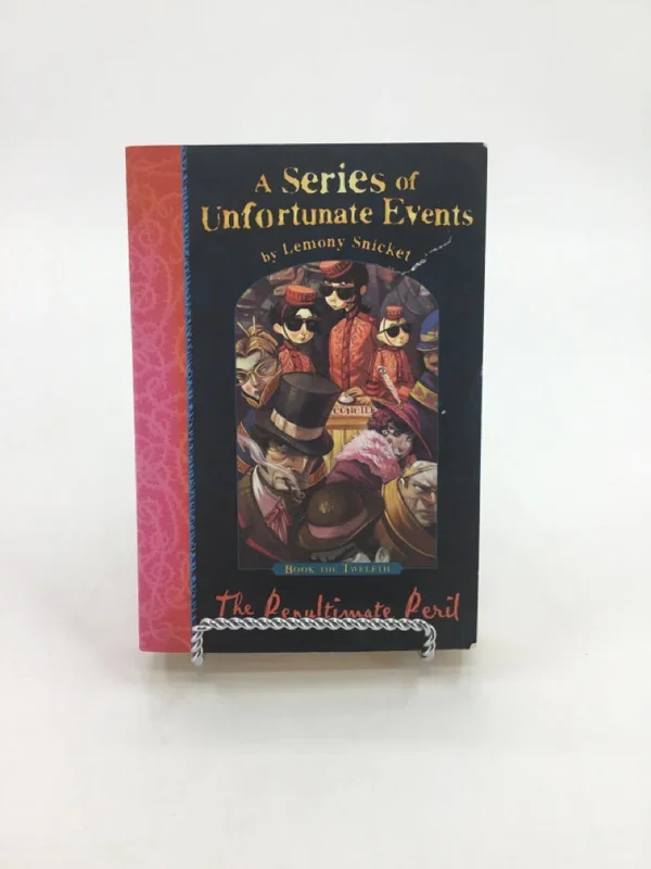 A Series of Unfortunate Events Book 12 The Penultimate Peril Paperback Book