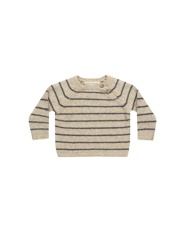 Ace Knit Sweater & Knit Pant Set – Indigo Stripe