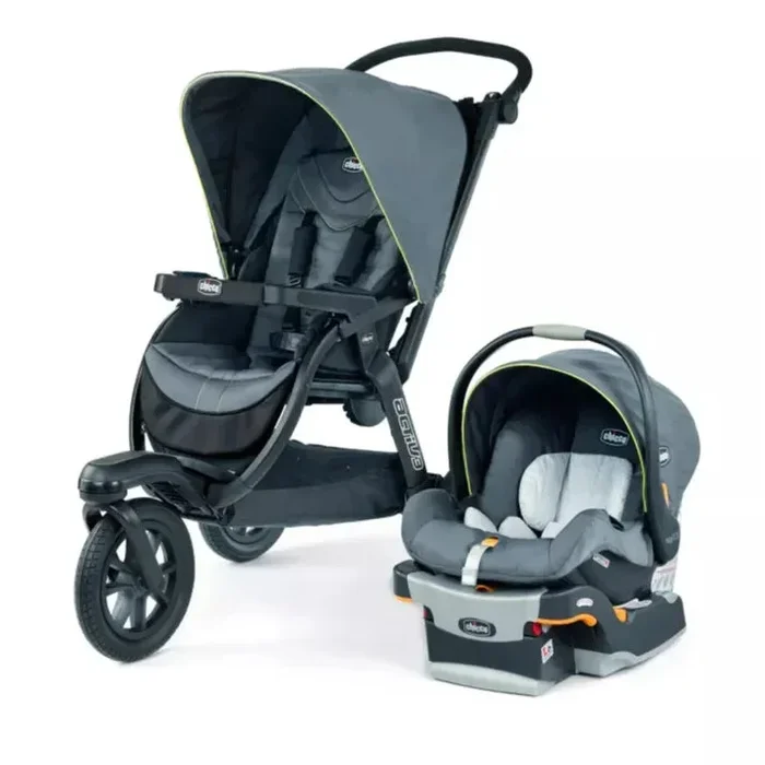 Activ3 Jogging Travel System – Solar Grey