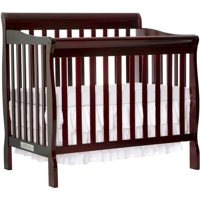 Aden 4 in 1 Convertible Mini Crib – Espresso