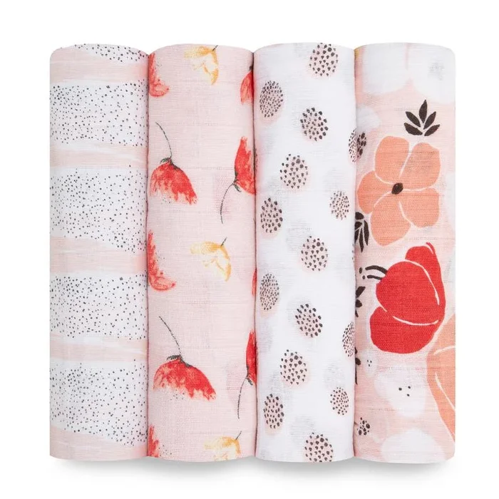 Aden and Anais 4-Pack Classic Swaddles – Picked For You