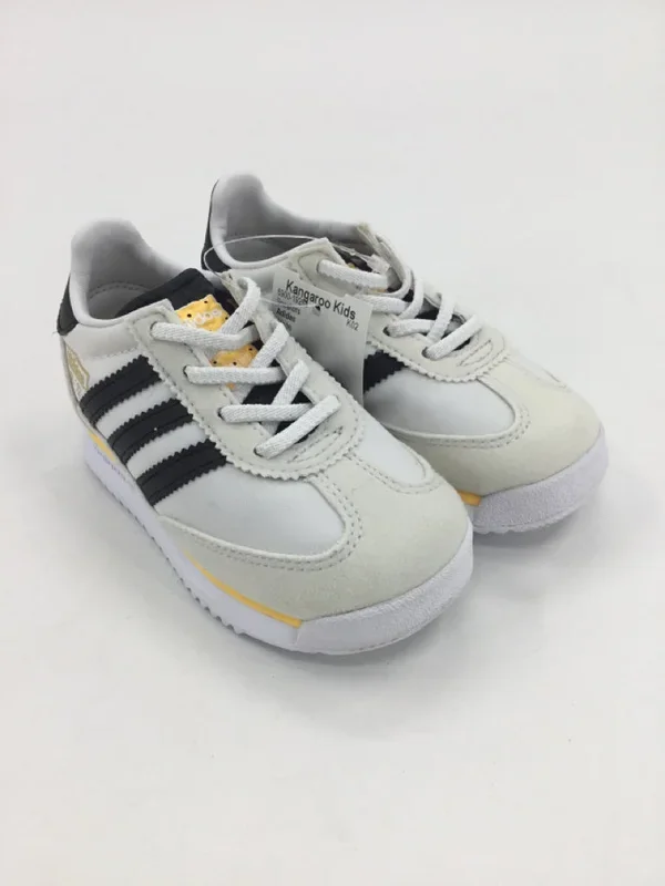 Adidas Child Size 7 Toddler White Sneakers