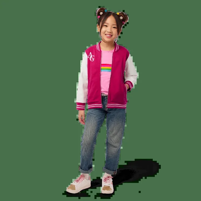 AG™ Star Squad Varsity Jacket for Girls
