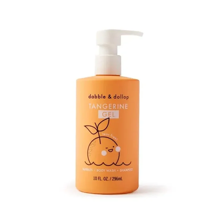 All-Natural Shampoo, Body Wash & Bubbles | Tangerine