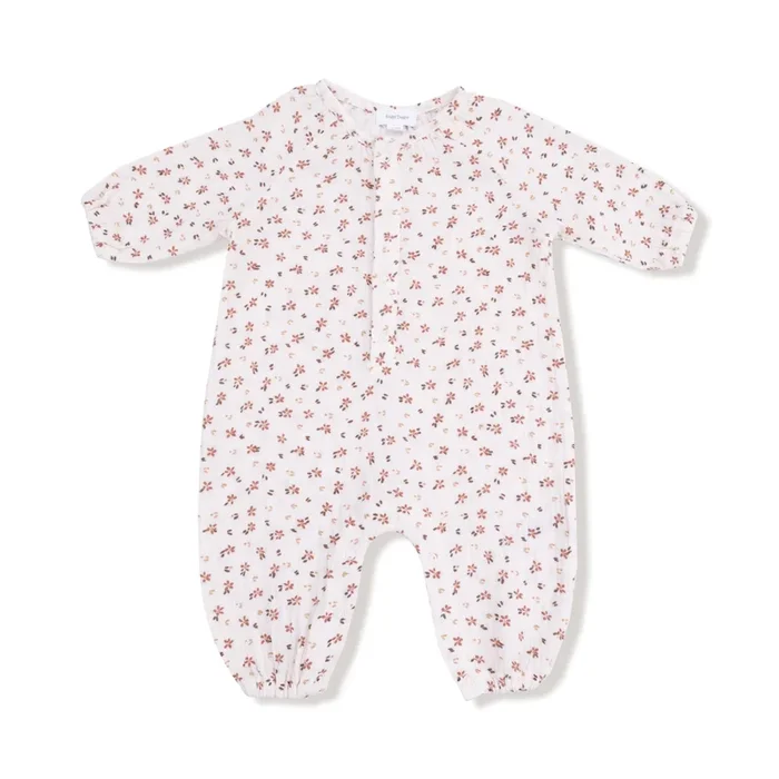 Angel Dear – Peasant Romper – Carrie Floral