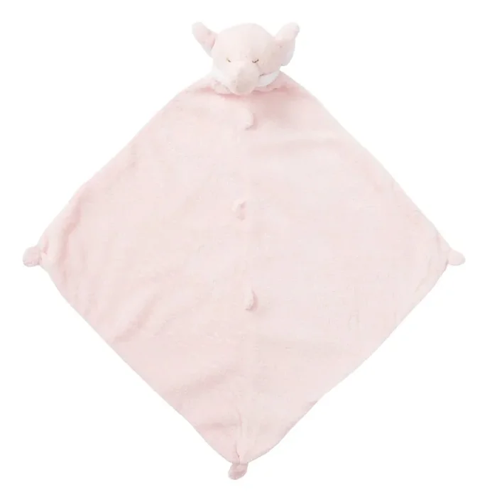 Angel Dear Lovie Blankie | Elephant Pink