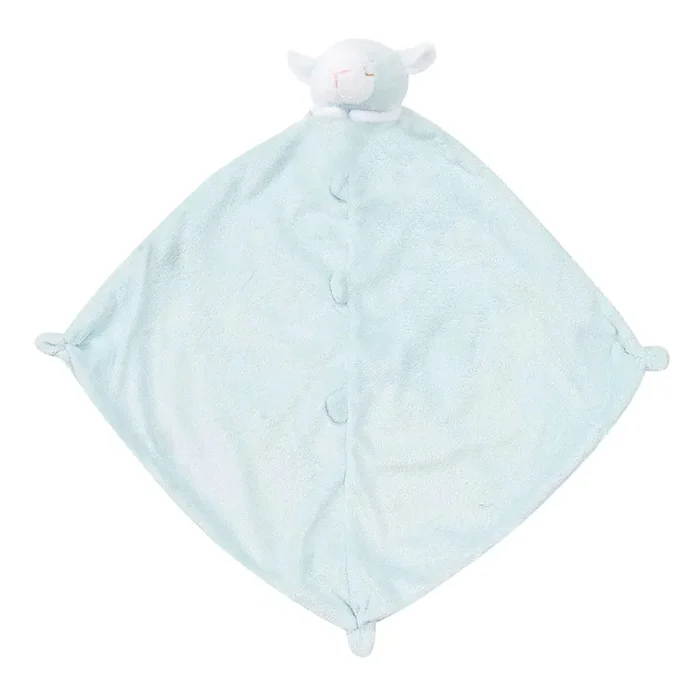 Angel Dear Lovie Blankie | Lamb Blue