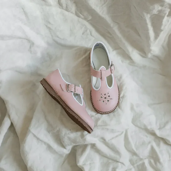 Anna T-strap – Pink