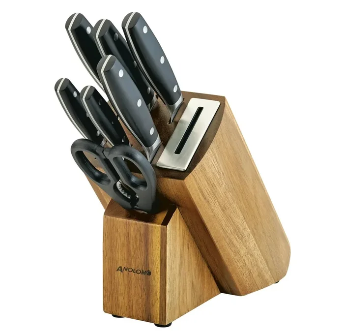 Anolon Cutlery AlwaysSharp 8-Piece Block Set