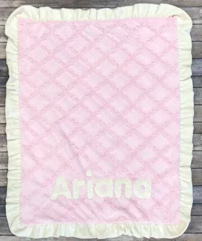 Applique Signature Blanket