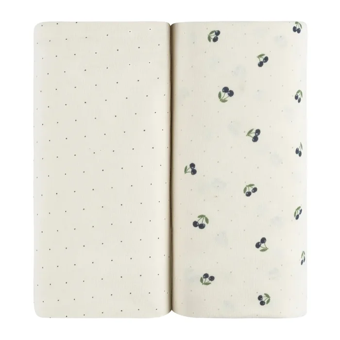 AURORA BY ELY`S & CO. 2 PACK CRIB SHEET