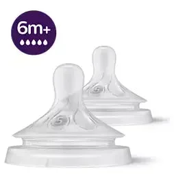 AVENT – NATURAL RESPONSE NIPPLE FLOW 5, 6M+, 2PK