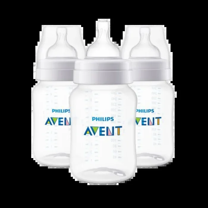 AVENT Anti-colic Baby Bottle – 9oz (3-Pack)