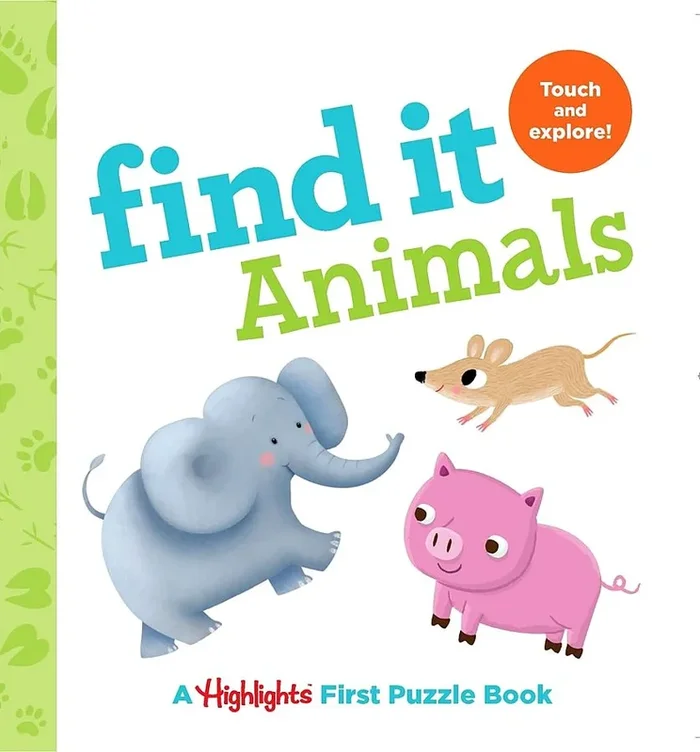 Baby’s First Puzzle Find It Animals