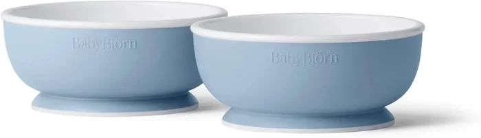 Baby Bowl Set, 2-Pack – Powder Blue