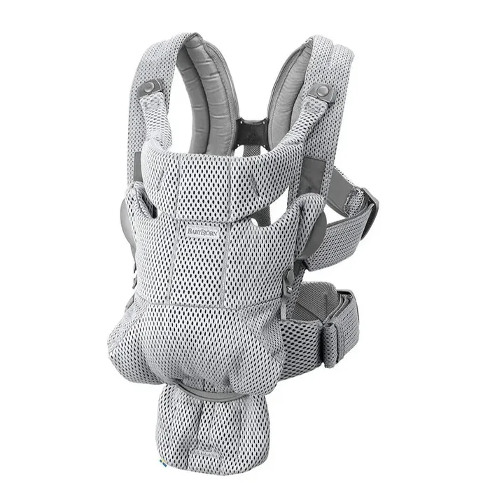 Baby Carrier Free Gray 3D Mesh – Gray