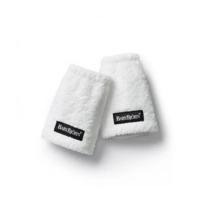 Baby Carrier Teething Pads (2 pack) – White