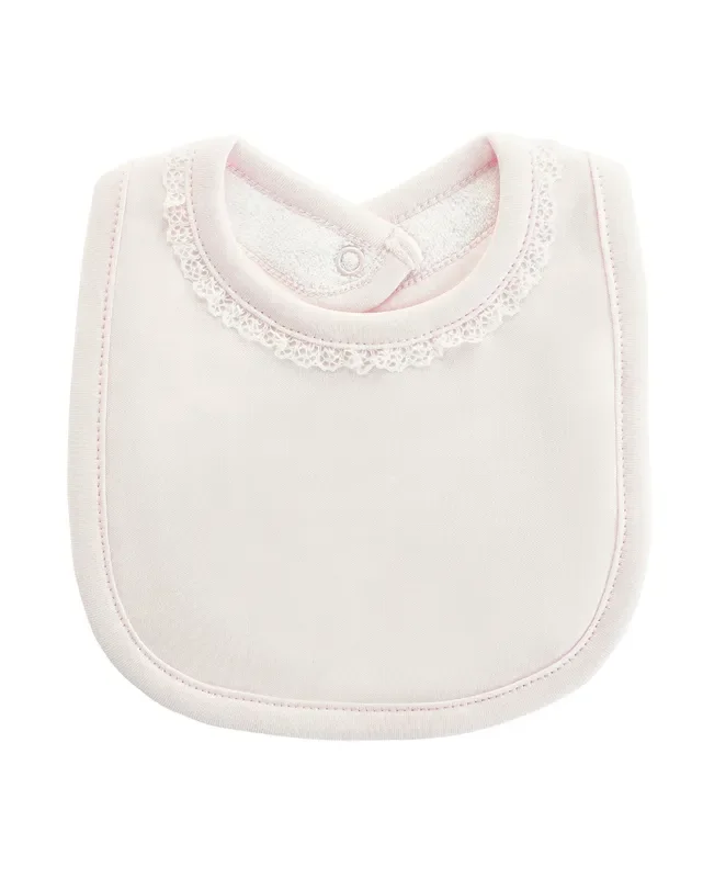 Baby Club Chic Pale Pink Bib