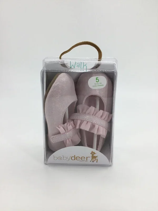 Baby Deer Child Size 5 Toddler Pink Dress Shoes