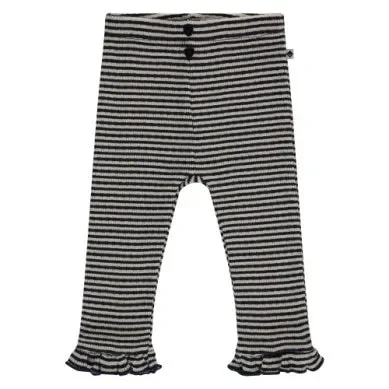 BABY GIRLS LEGGING NAVY STRIPE