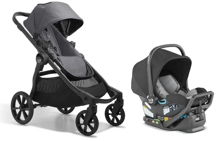 Baby Jogger City Select 2 + City GO Travel System – Radiant Slate
