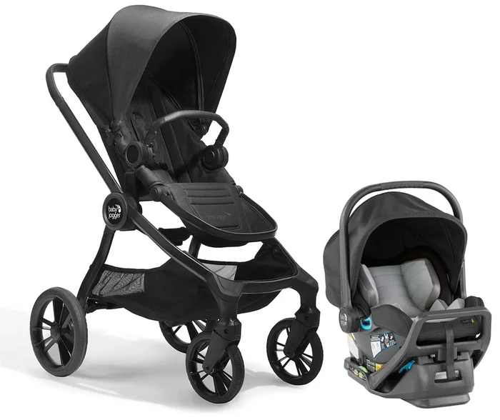 Baby Jogger City Sights + City GO 2 Travel System Bundle – Rich Black / Slate