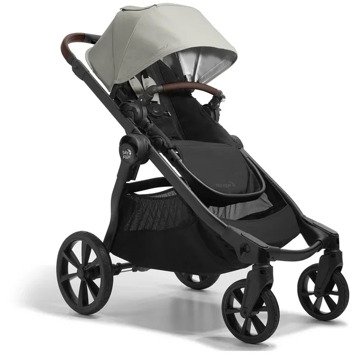 Baby Jogger OPEN BOX City Select 2 Single Stroller – Eco Collection – Frosted Ivory