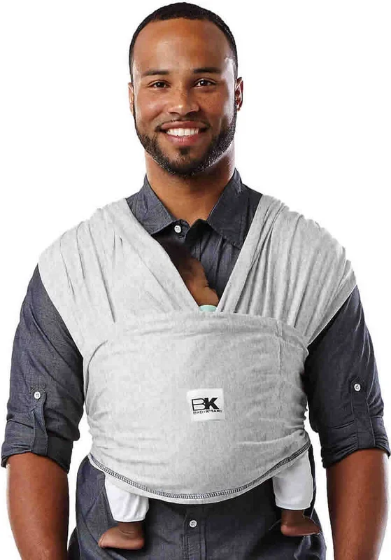 Baby K’tan Baby Carrier in Heather Gray – Extra Large
