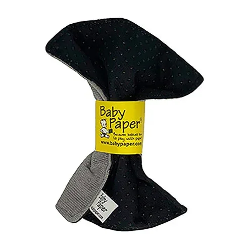 Baby Paper | Textured Black/Gray