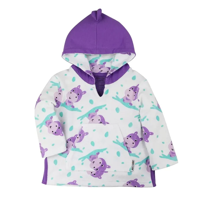 Baby Terry Swim Coverup – Harper The Hippo