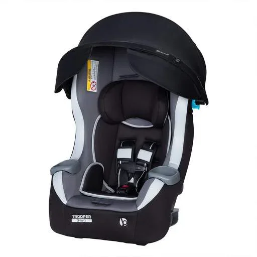 Baby Trend Trooper Plus 3-in-1 Convertible Car Seat With Canopy, Dash Twilight