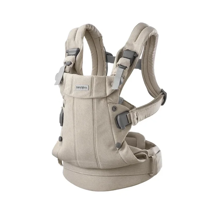 BabyBjorn Harmony Woven Melange – Light Beige