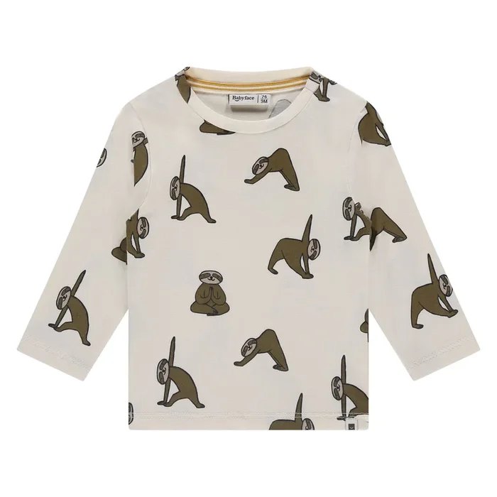 Babyface – Cotton Long Sleeve Top – Sloth Yoga