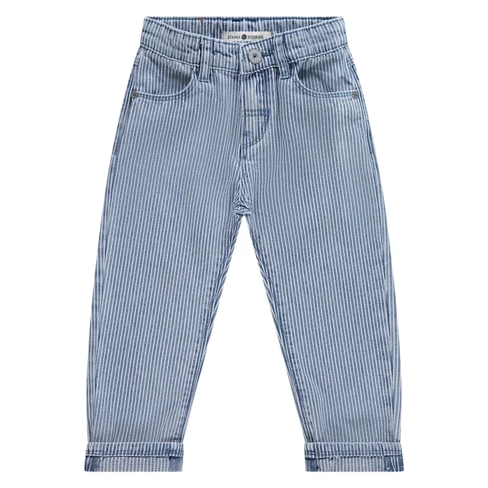 Babyface – Denim Pants – Striped Vintage