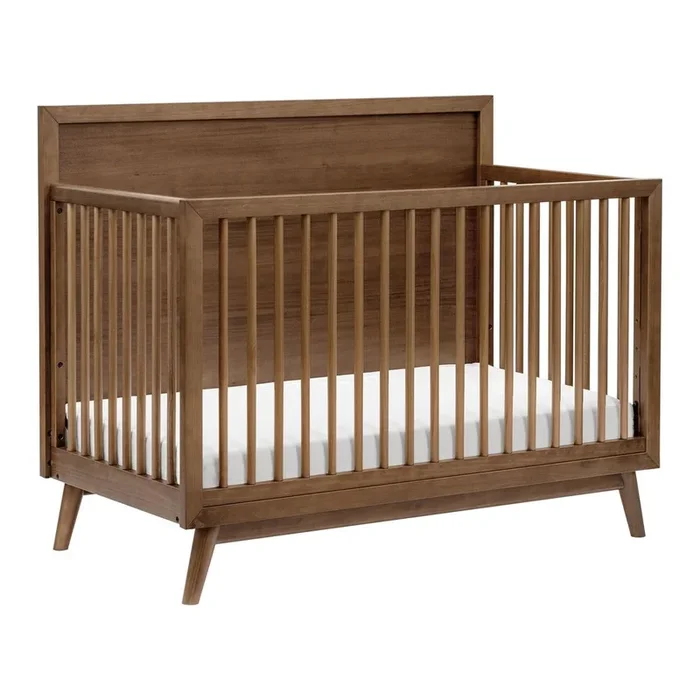 Babyletto Palma 4-in-1 Convertible Crib – Natural Walnut