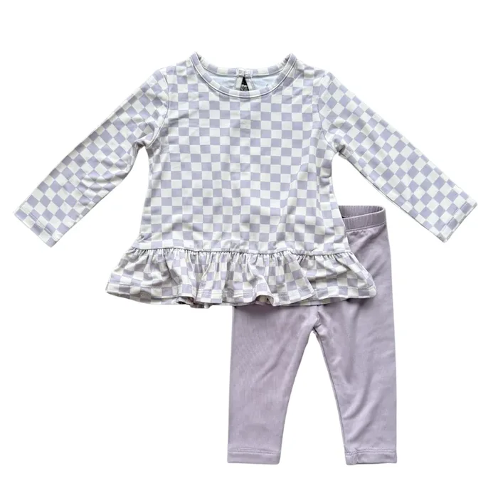 Babysprouts Clothing Company Long Sleeve Peplum Set