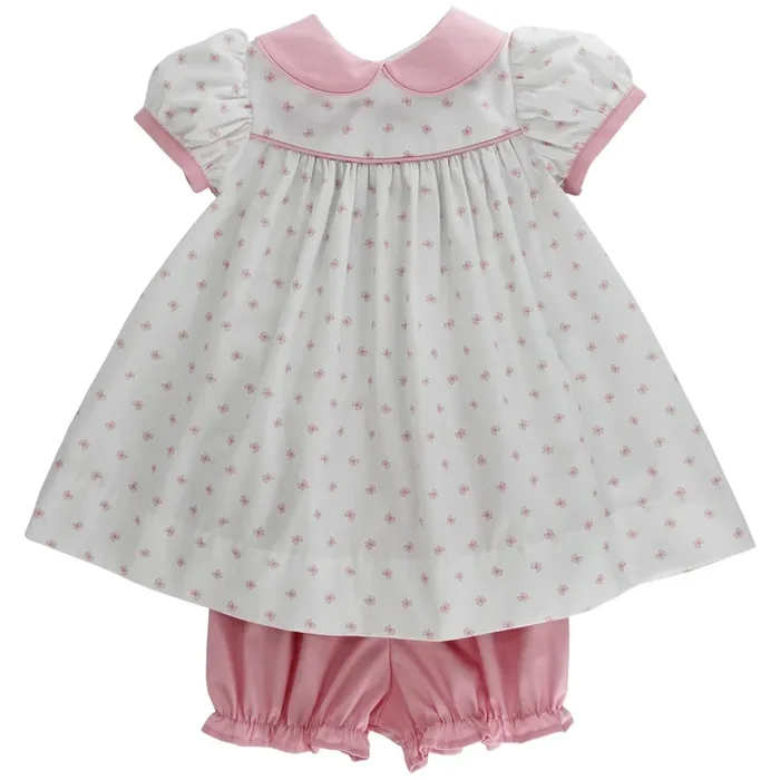 Bailey Boys- Baby Float Dress – Pink Bows