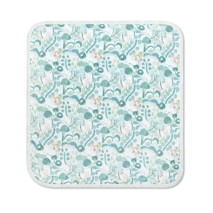 Bamboo Blend Baby Blanket – Minty Bear Bloom