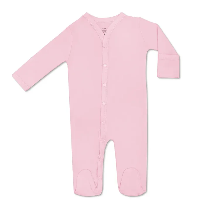 Bamboo Blend Footie – Ballet Slipper Pink