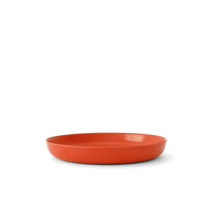 Bamboo Kids Plate – Set Of 4 – Persimmon
