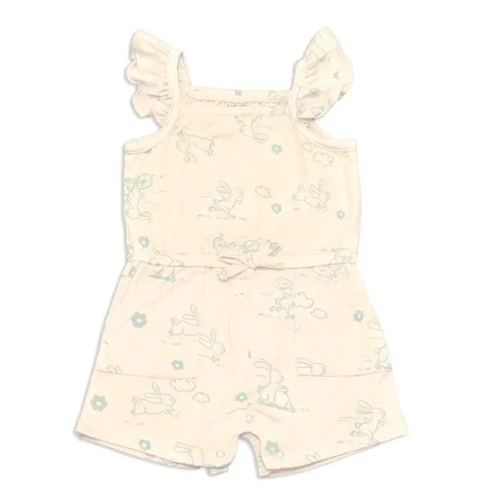 Bamboo Ruffle Romper