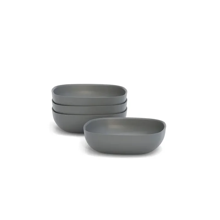 Bamboo Solo Salad Bowl – Set Of 4 – Smoke