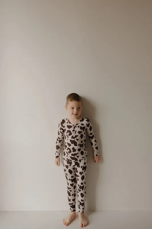 Bamboo Two Piece Pajamas | Moo!